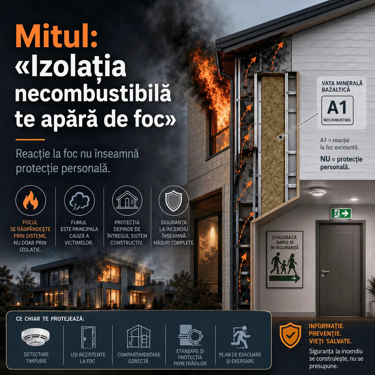 Myth or reality? “Does non-combustible insulation protect you from fire?"