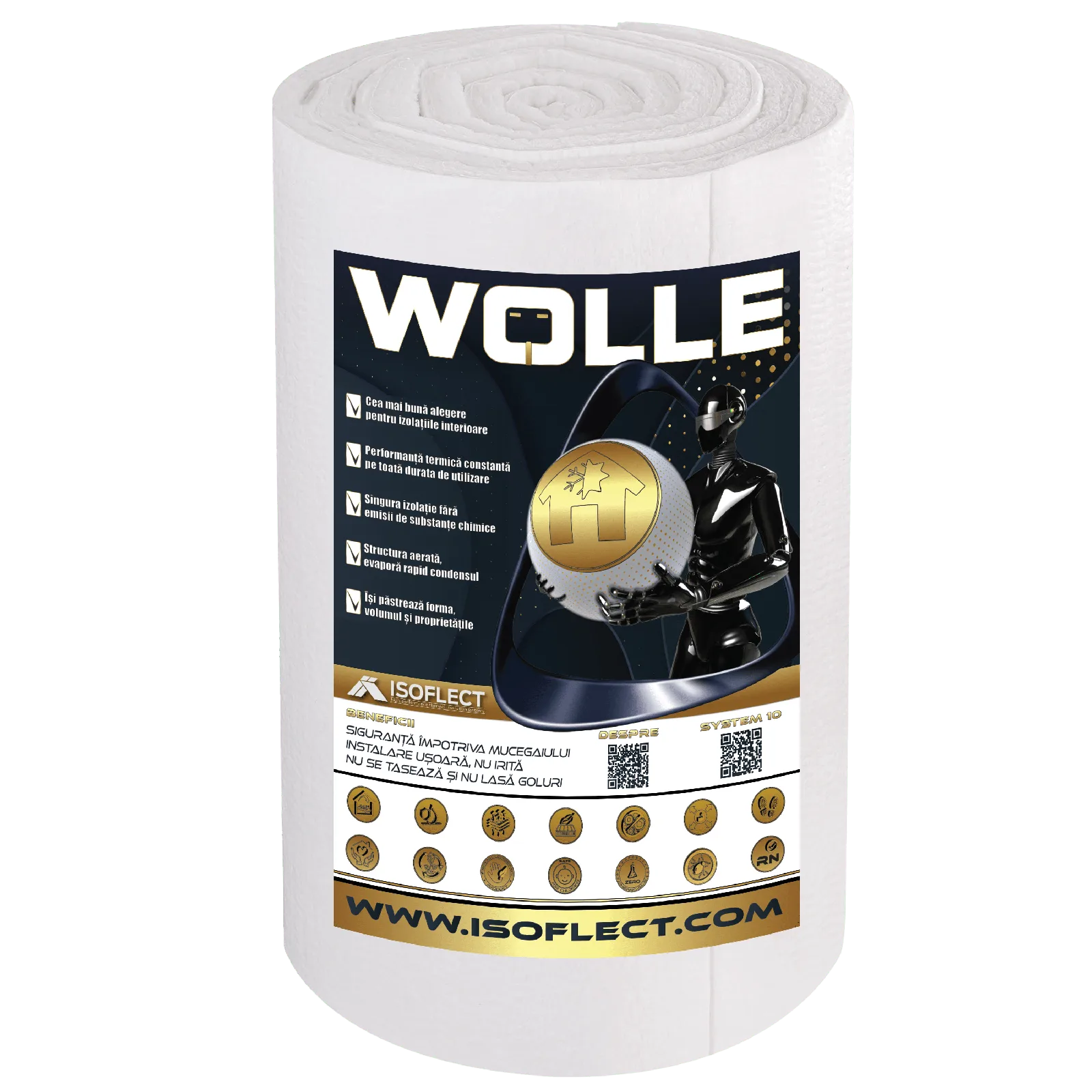 Wolle P800, roll
